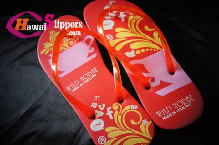 Ladies Wholesale Rubber Hawai Slippers 1