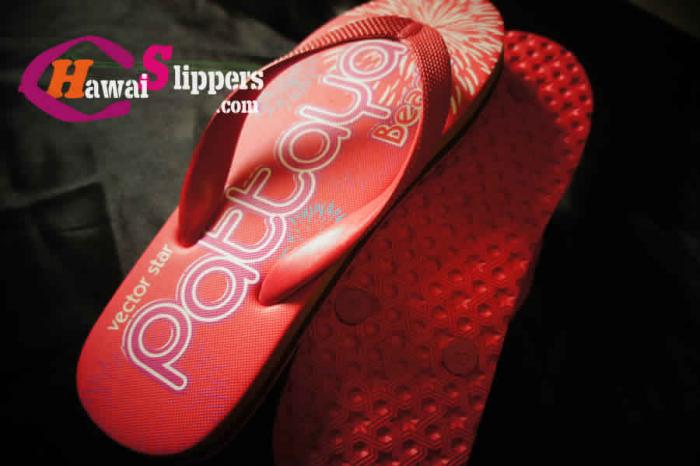 Men Rubber Slipers Pattaya Print 20