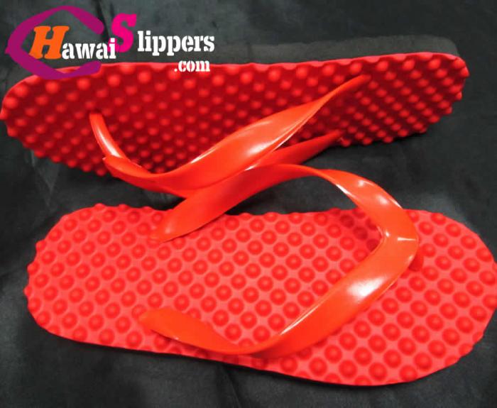 Acupuncture Health Slippers With Pvc Strap