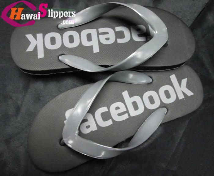 Printed Wholesale Facebook Slippers