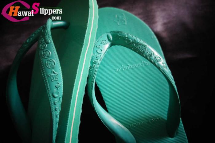 Horse Star Logo Thai Rubber Slippers
